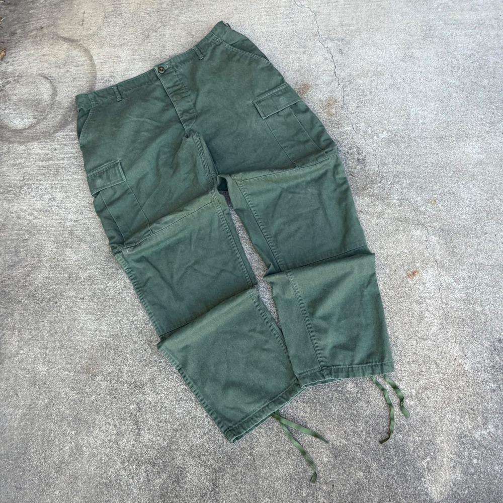 Vintage Propper Mens Cargo Pants Green Tactical Military Style Large Regular
